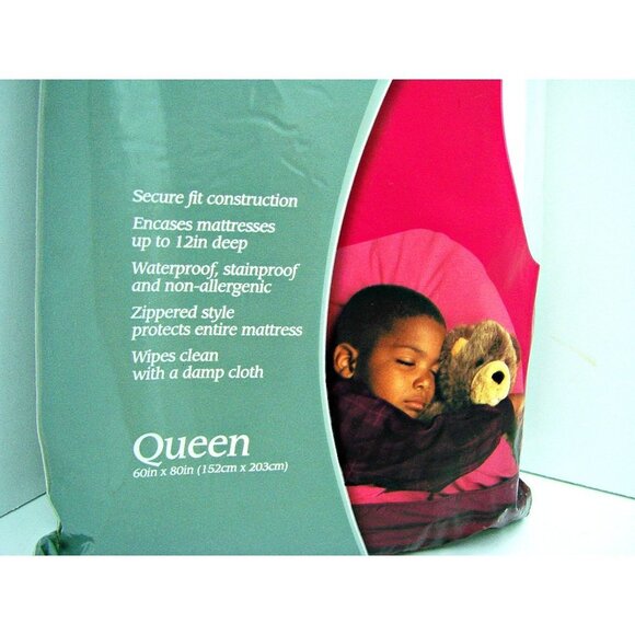 Basic Bedding Zippered Vinyl Mattress Protector - Picture 2 of 8